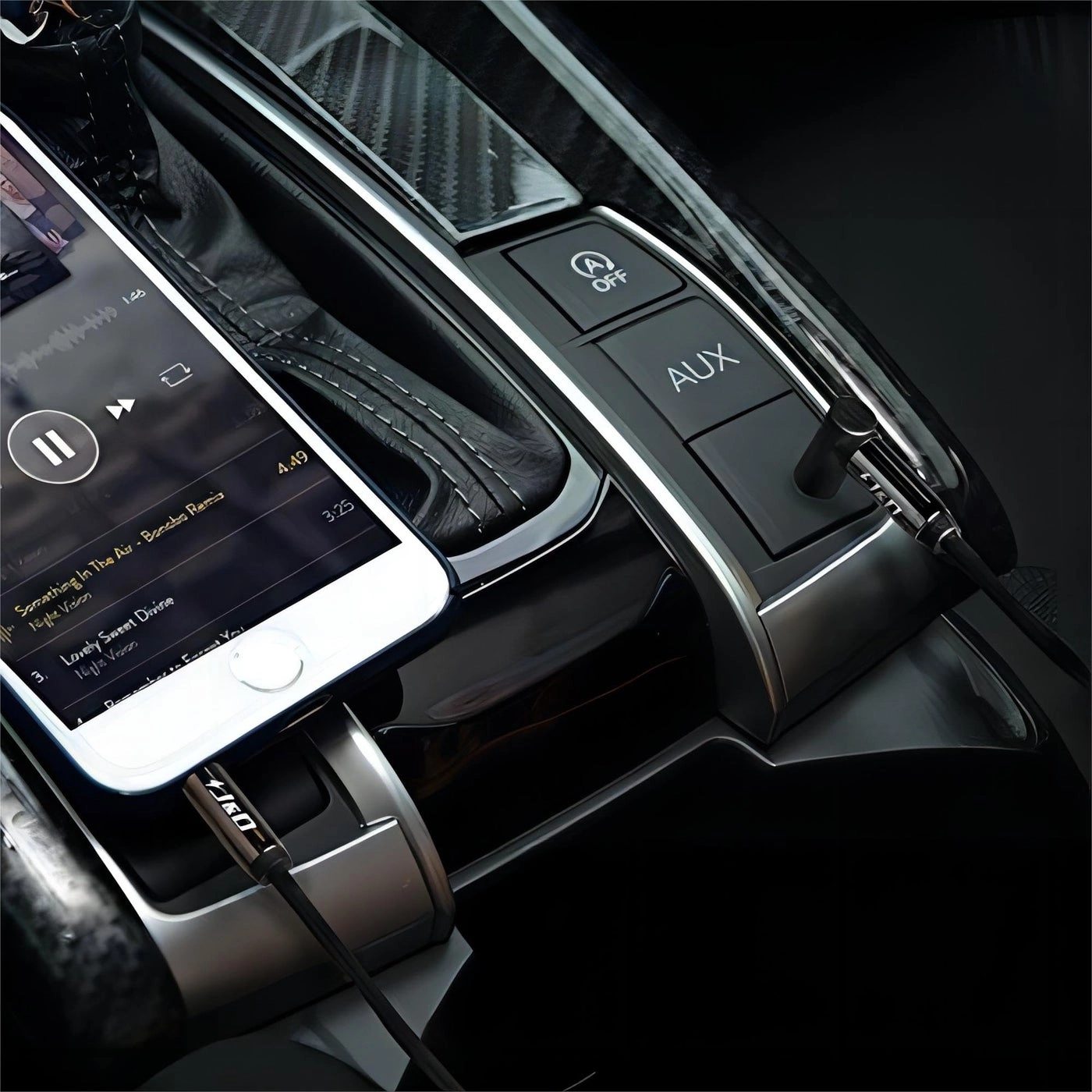 3.5mm Stereo Audio Aux Cable - 3 Feet