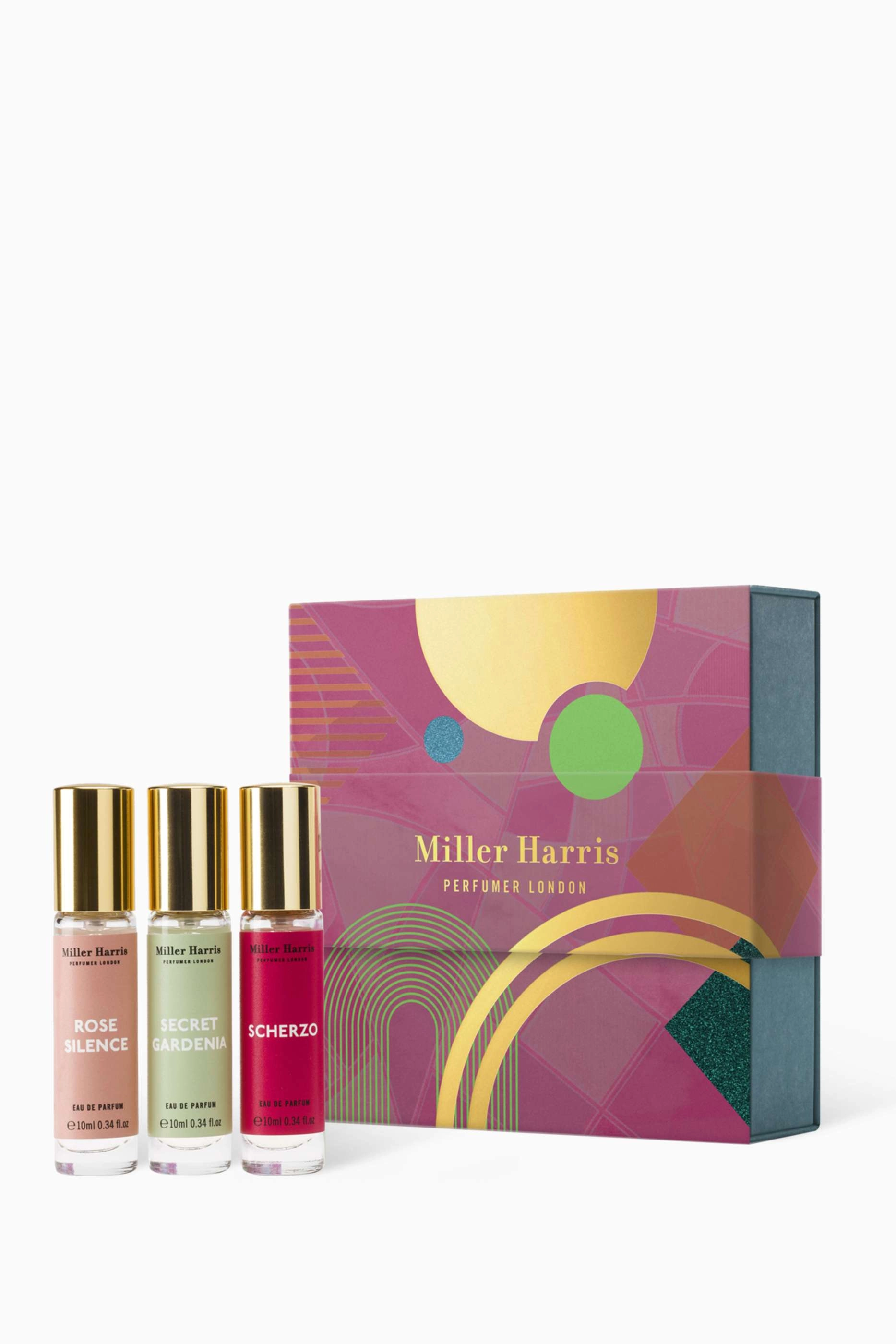 Miller Harris Floral & Sweet - Eau de Parfums three Trio Set