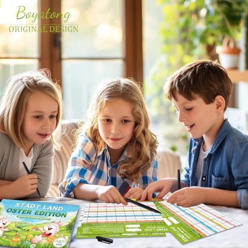 City Country Easter Card Game - children over 9 years old