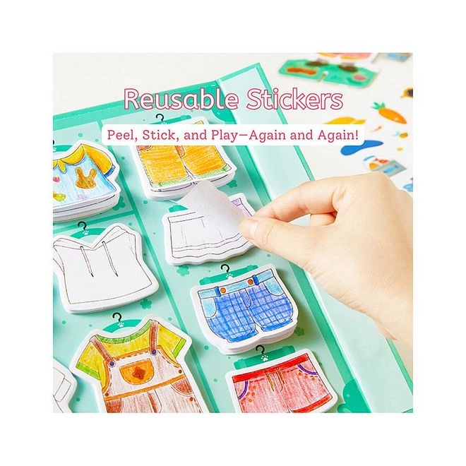 DIY Post-It Dress Up Kit - 3+ years 31 pcs