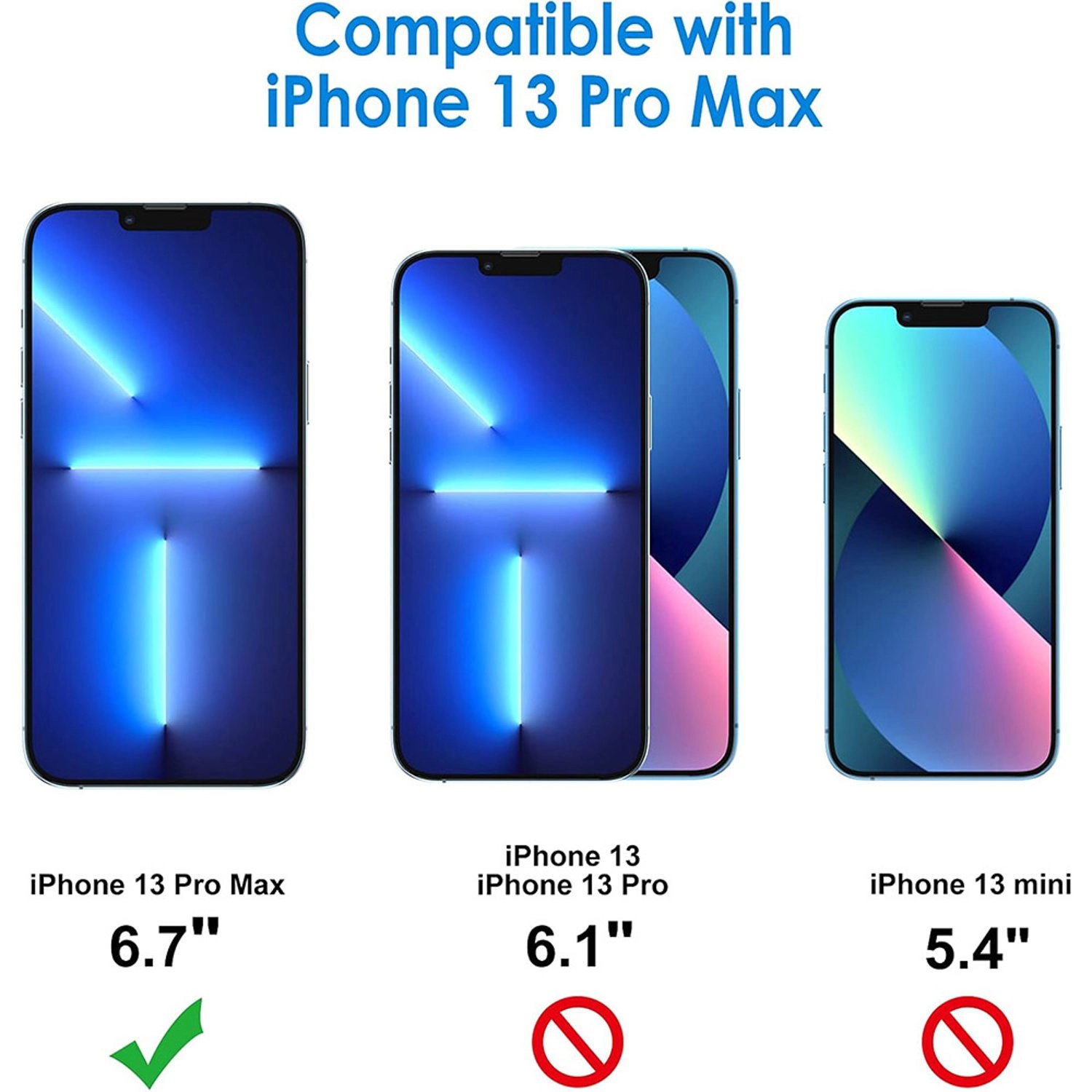 Clear Screen Protector for iPhone 13 Pro Max