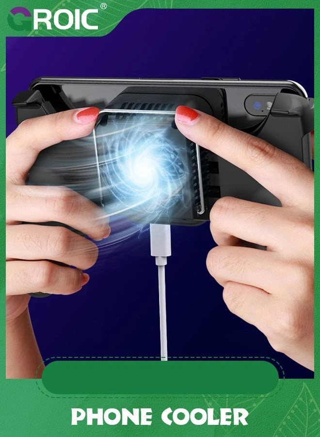 Mobile Phone Radiator Cooling Fan - Gaming Grip