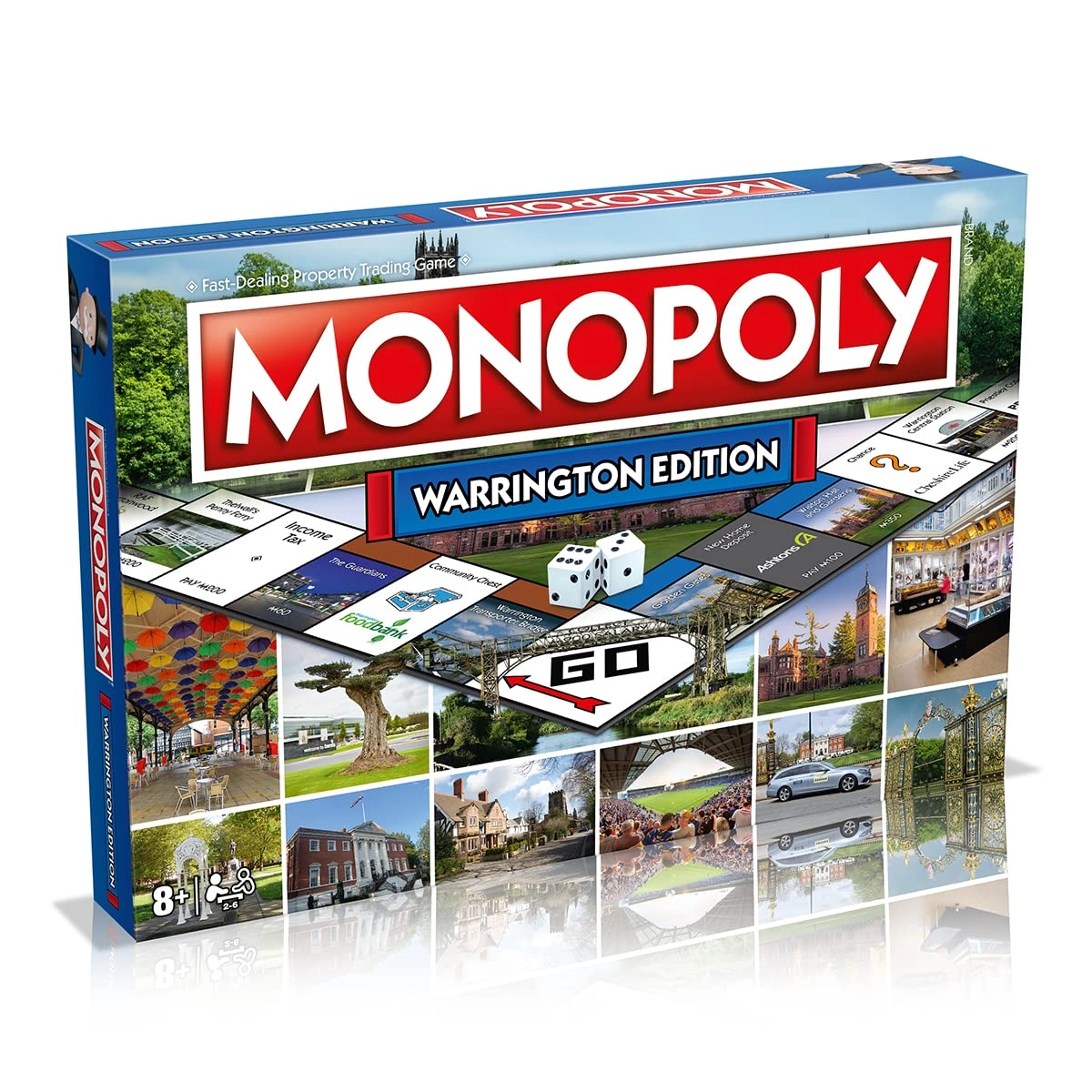 Winning Moves Monopoly: Warrington Edition