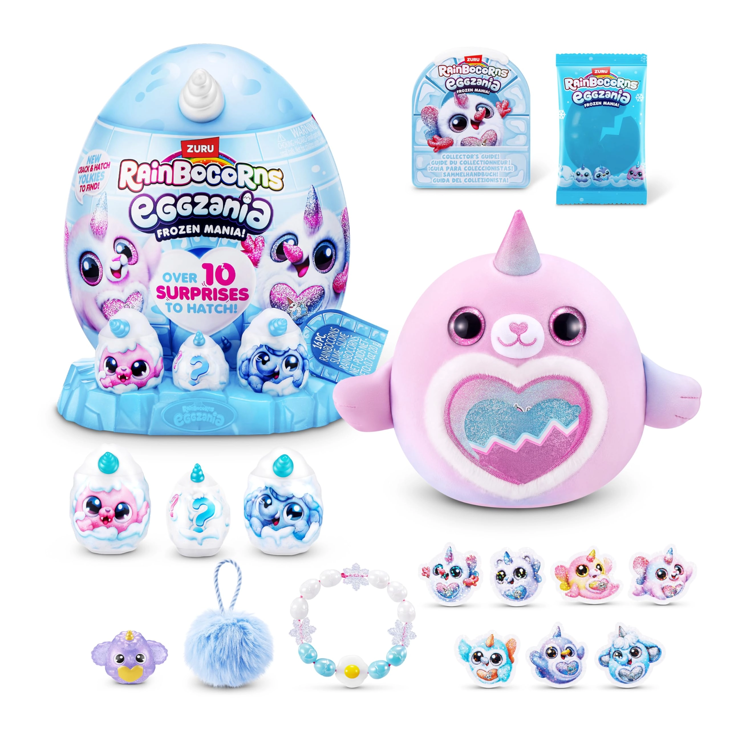 ZURU Frozencorn Eggzania Frozen Mania 24.1 cm Plush