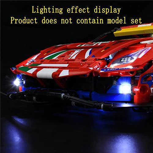 Light Set for LEGO Ferrari 488 GTE AF Corse #51 42125