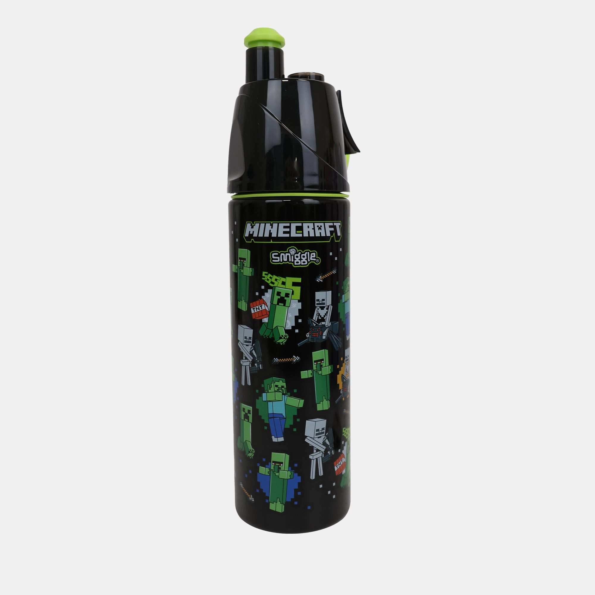 Smiggle Minecraft Insulated Bottle - Misting Function 500 ml