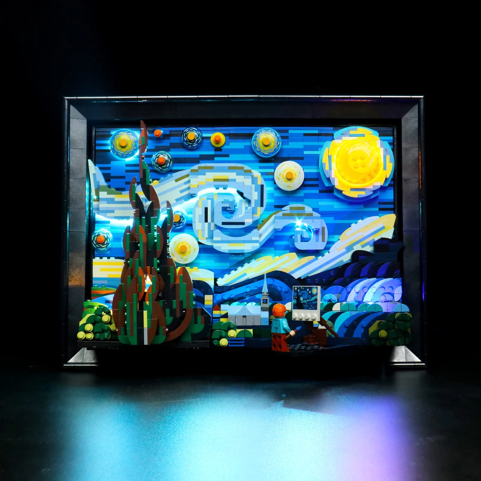 Brickshining LED Lighting Compatible with Lego Vincent Van Gogh - The Starry Night 21333