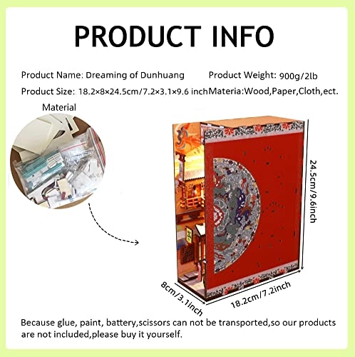 3D Wooden Book Stand Puzzle - 1：24