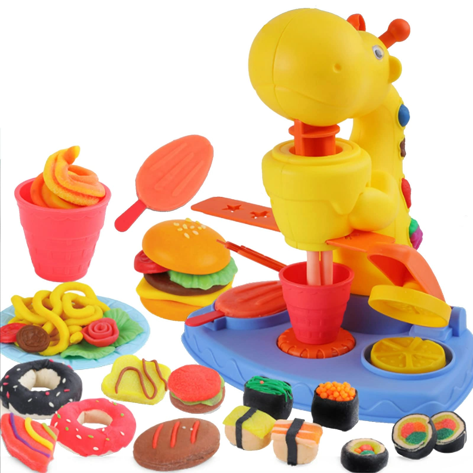 Arabest Color Dough Tools - 3-8 Year Old 24 pieces