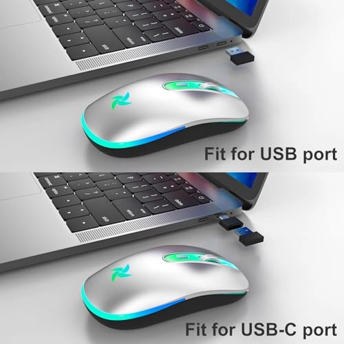 Rechargeable Wireless Mouse - Bluetooth