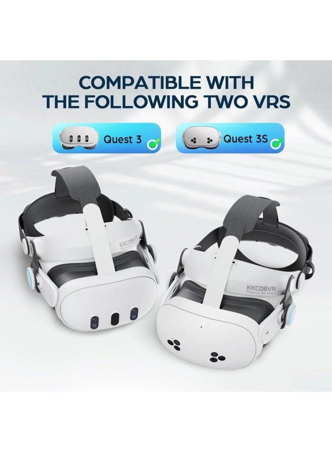 Q3 Halo Strap - Compatible with Meta Quest 3 White