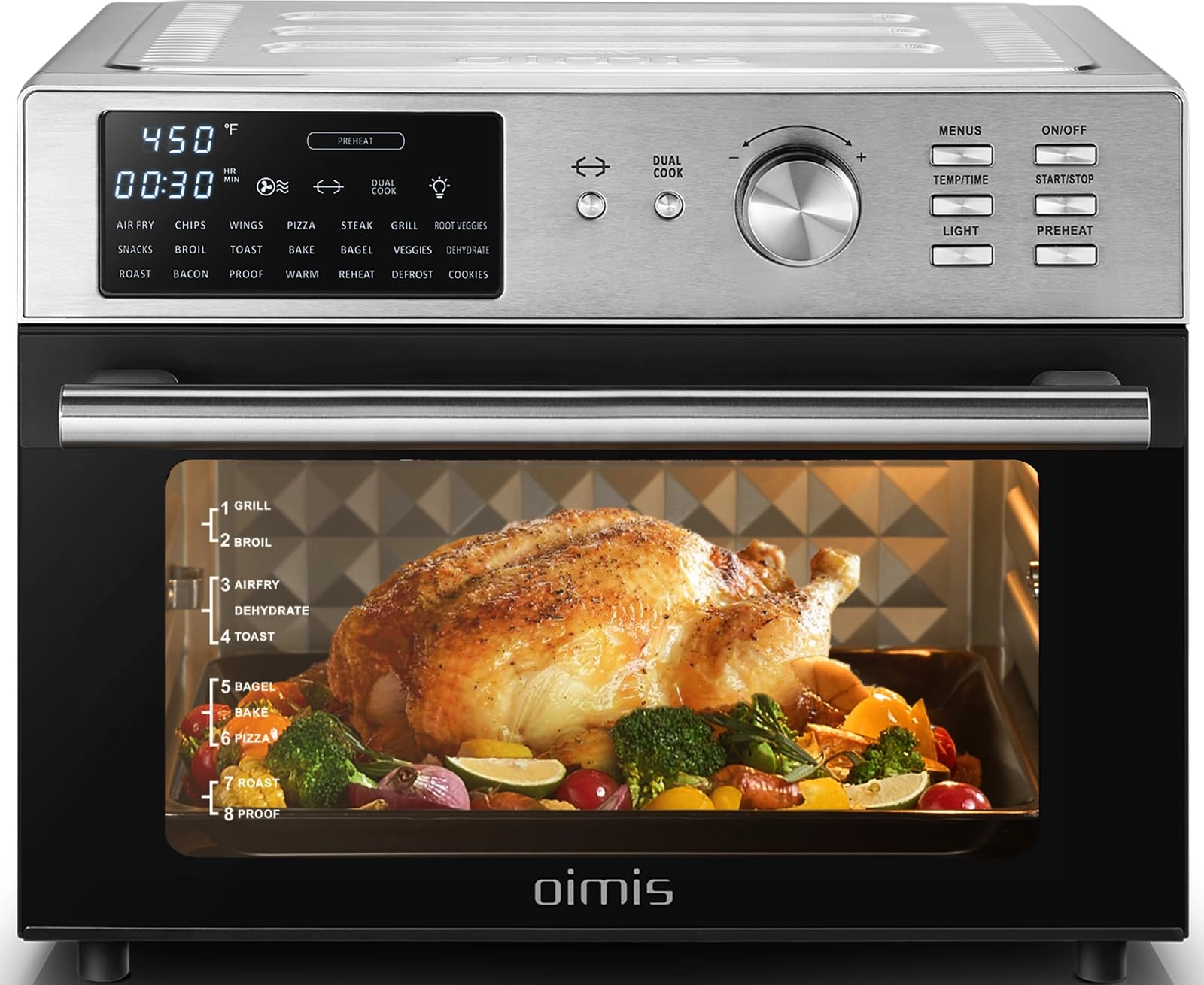 OIMIS air fryer oven OM-10DS