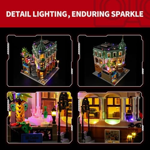 Light Kit for LEGO Boutique Hotel 10297