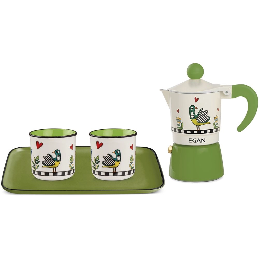 EGAN Cocorico Moka Set