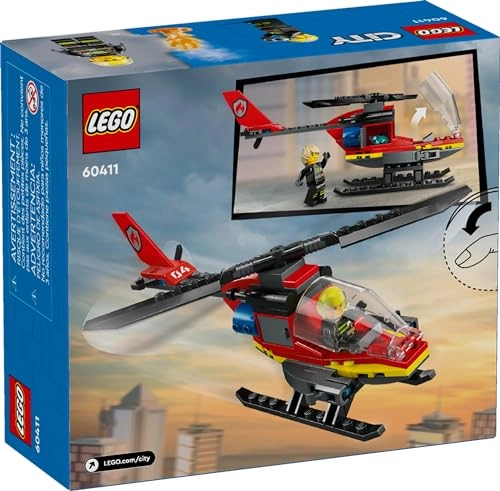 City Fire Rescue Helicopter (60411)