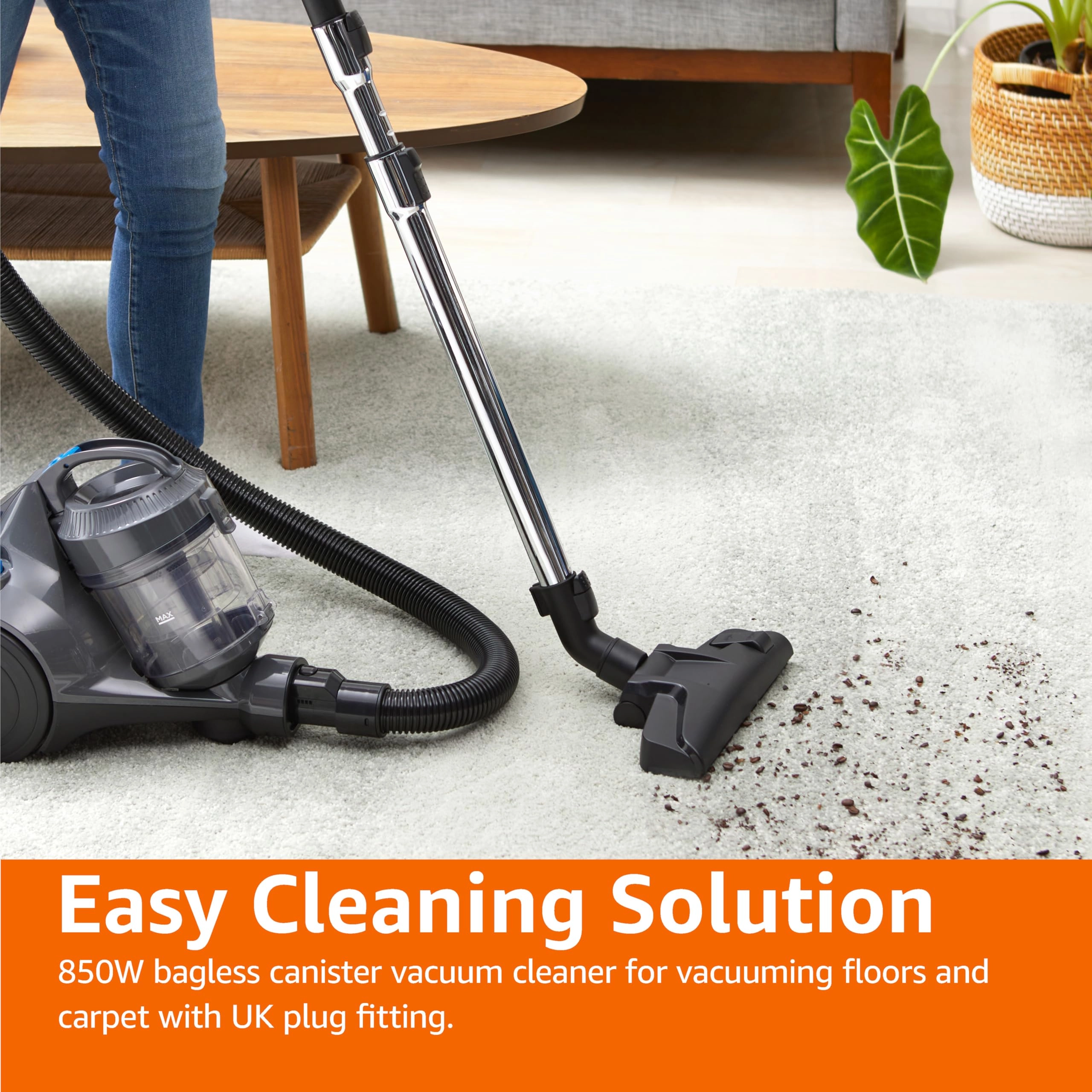 Bagless Canister Vacuum (VCS35B15KOM-85)