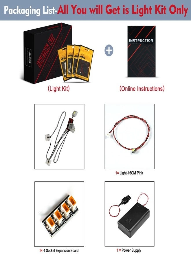LED Light - Compatible with Lego 21244