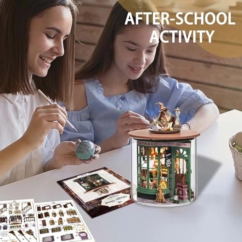 Dollhouse Miniature DIY House Kit - Dream Bottle Series 1:32