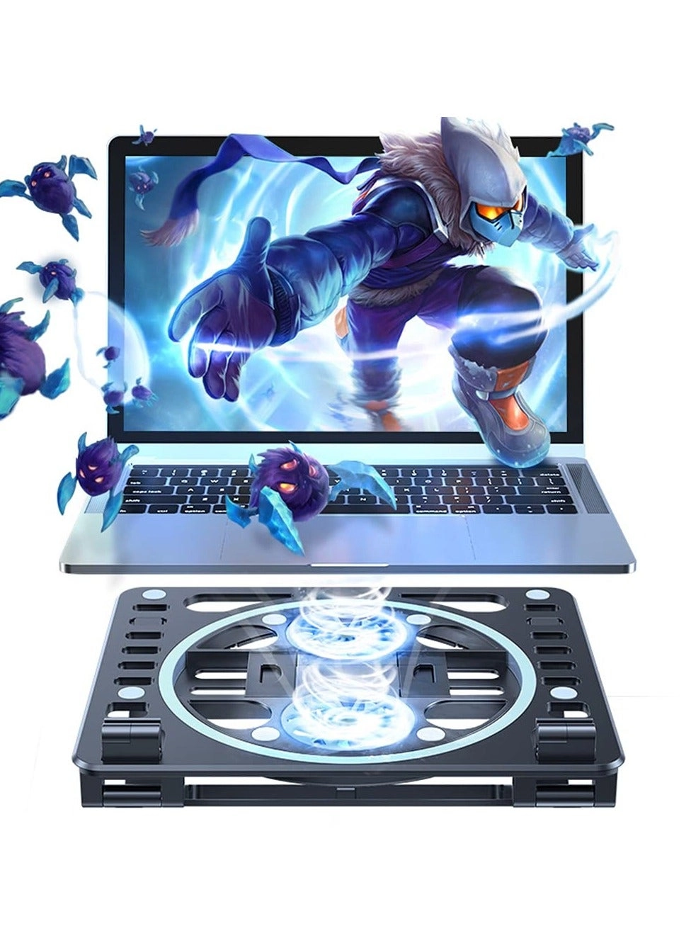 Laptop Cooling Stand - 2 quiet fans
