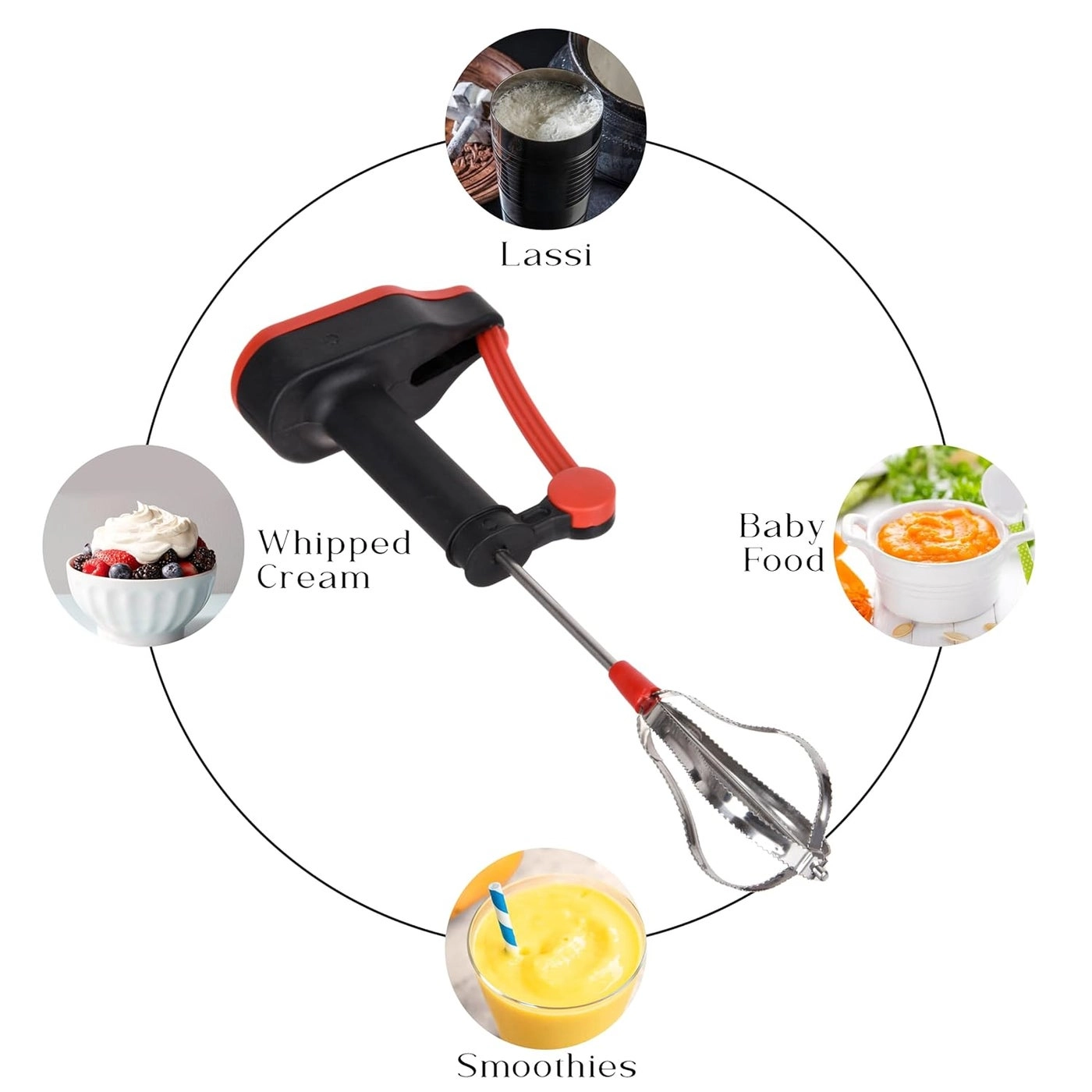 Hand Blender - Hand Press Steel Blades