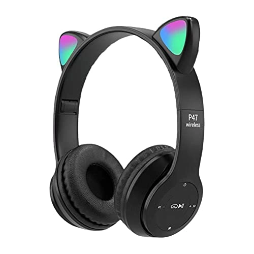 Cute Cat Ear Gaming Headphones Wireless Headset