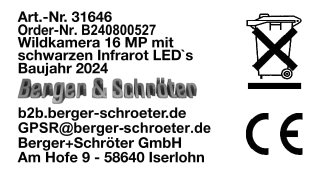 12 MP Wildlife Camera - 16 Megapixel