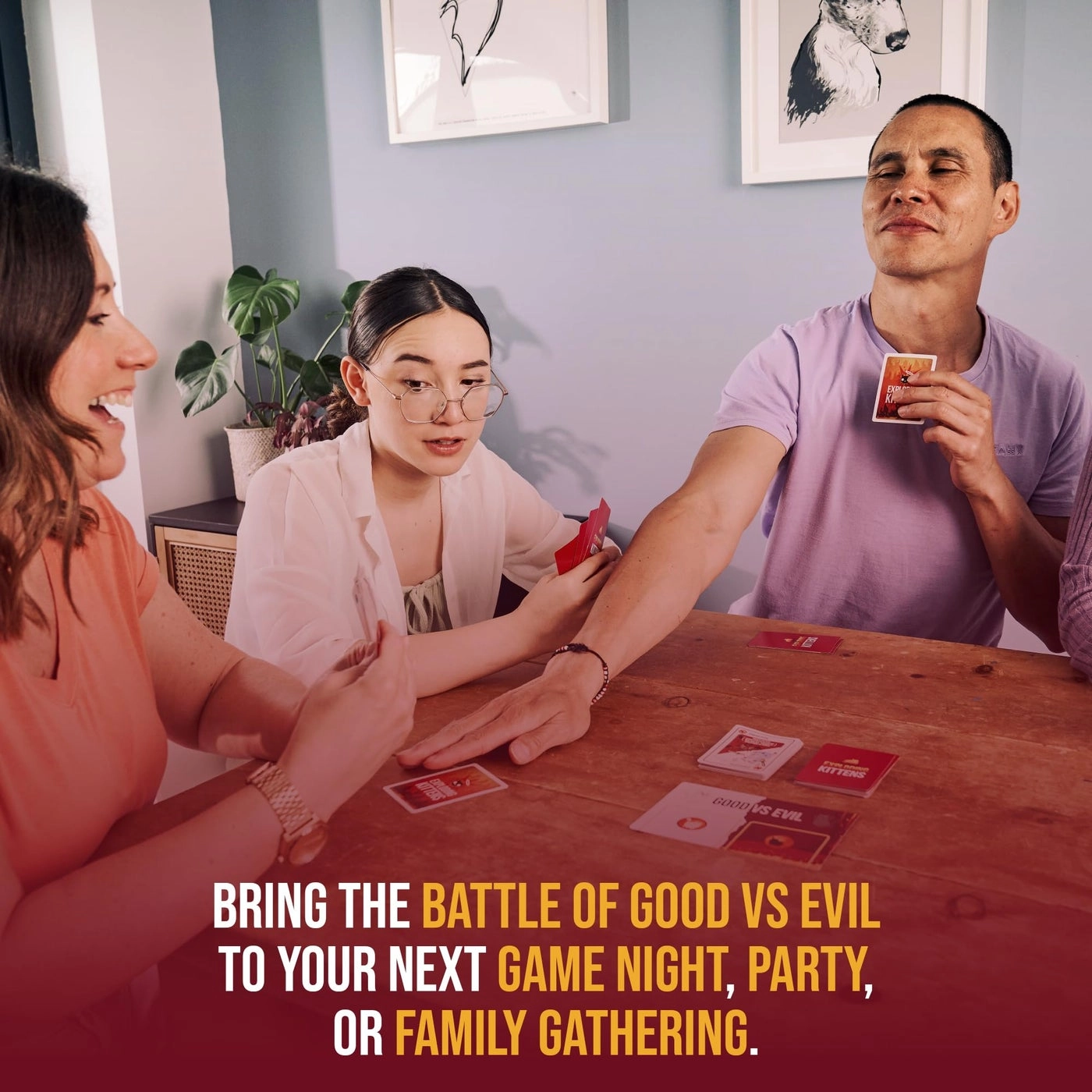 Exploding Kittens: Good vs. Evil - Card Game