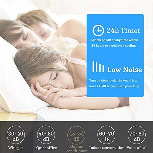 Window Air Conditioner - 3 Fan Speeds Dehumidifier