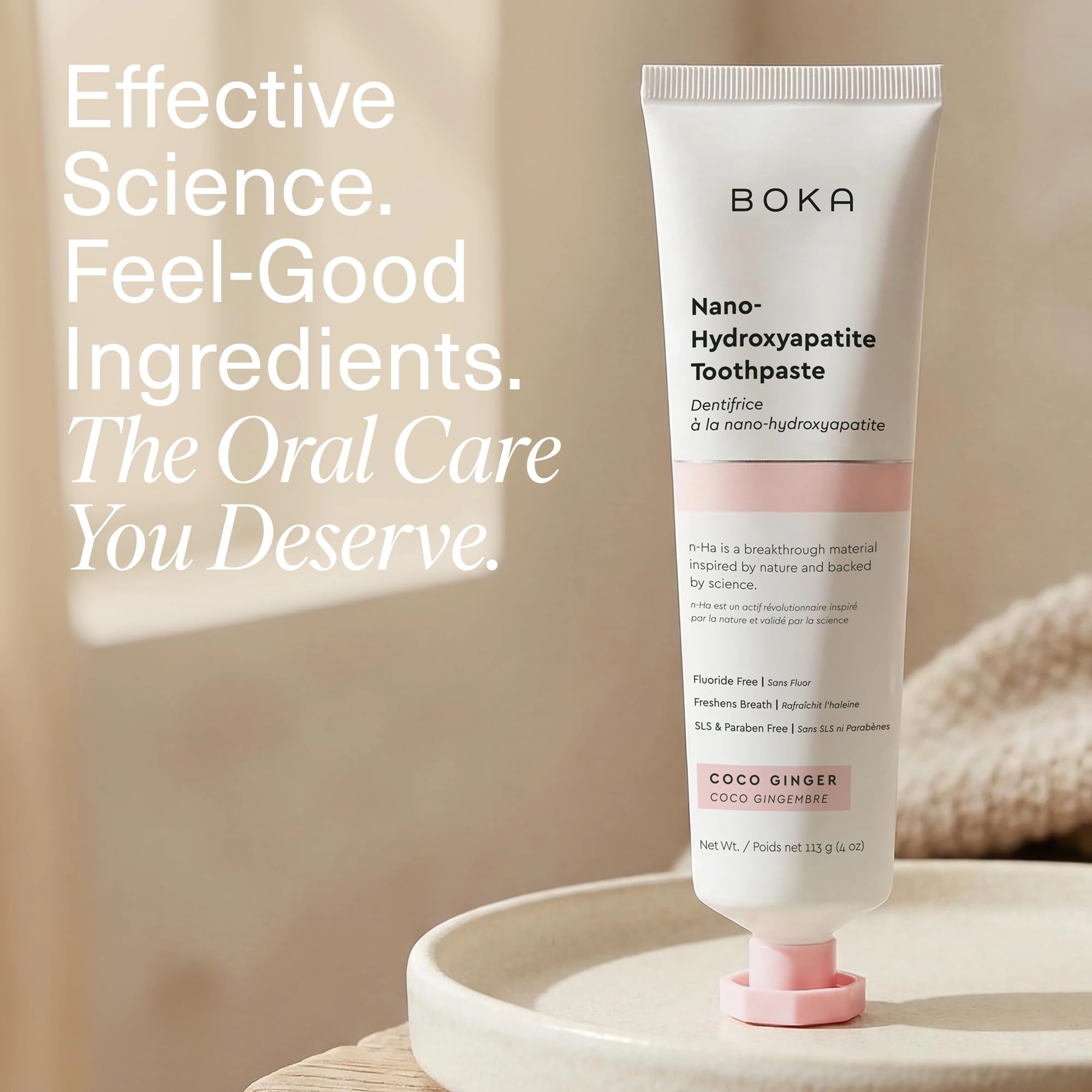 Fluoride Free Toothpaste - 4 Fl Oz Adult