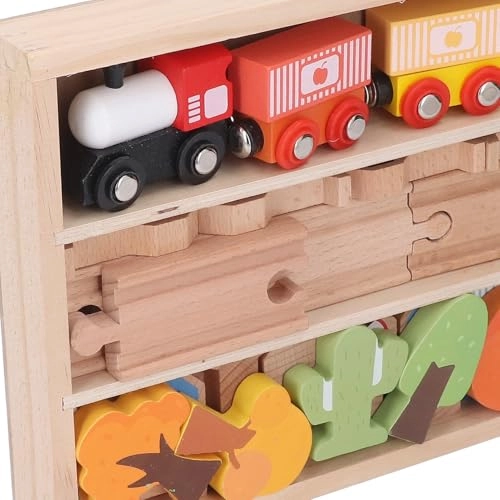 Wooden Toy Set - 18 months - 3 years 42 pieces