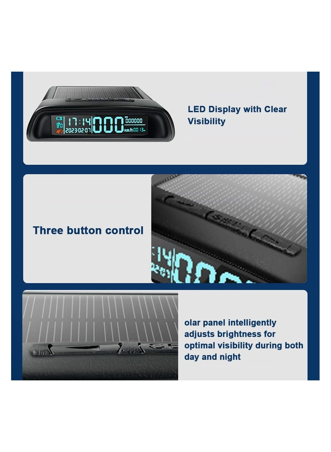 OBD2 Digital Speedometer - Universal HUD HD Display