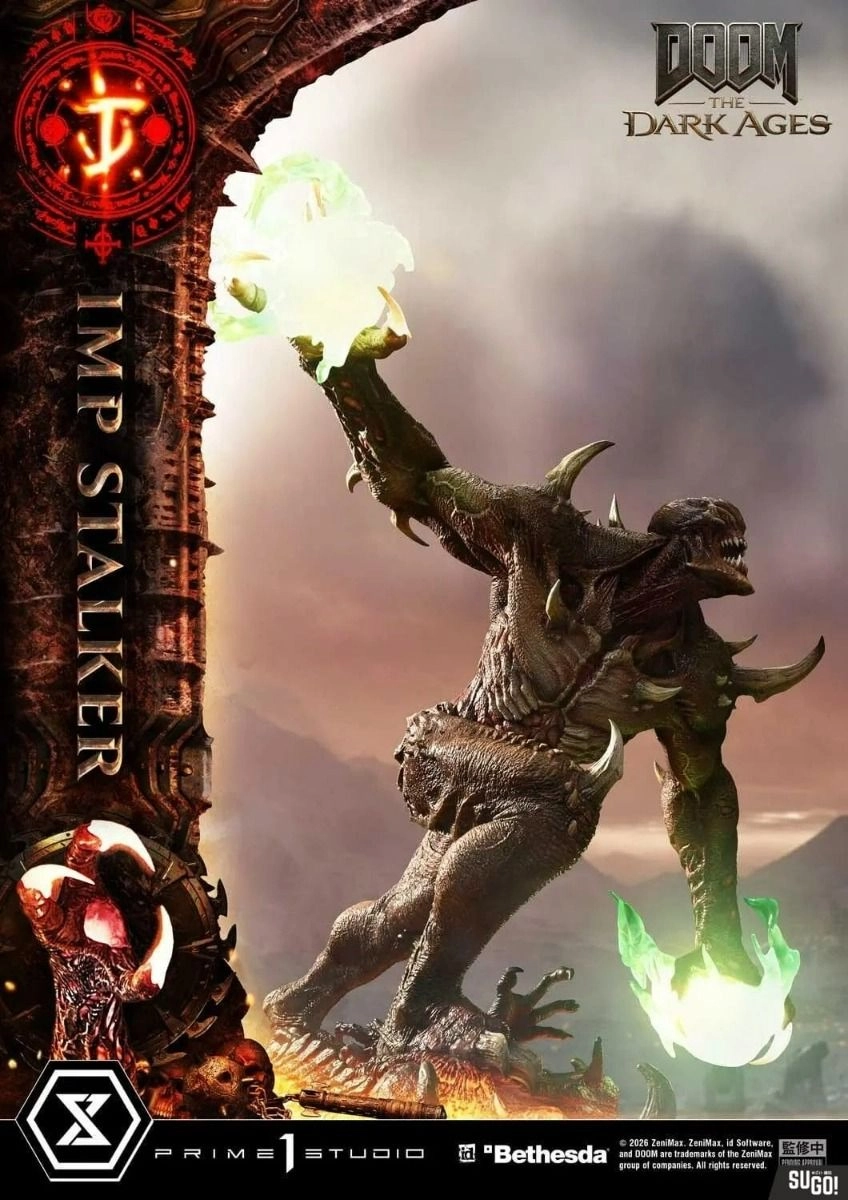 Imp Stalker - Doom: The Dark Ages - Ultimate Premium Masterline 1/4 Statue