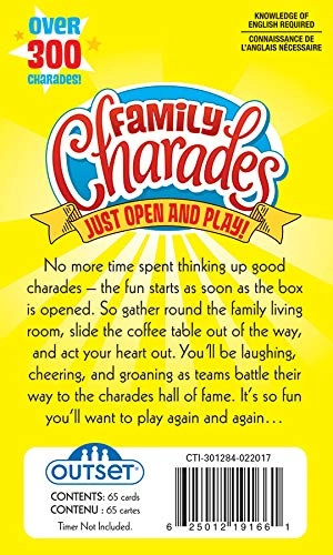 Family Charades - Card Game