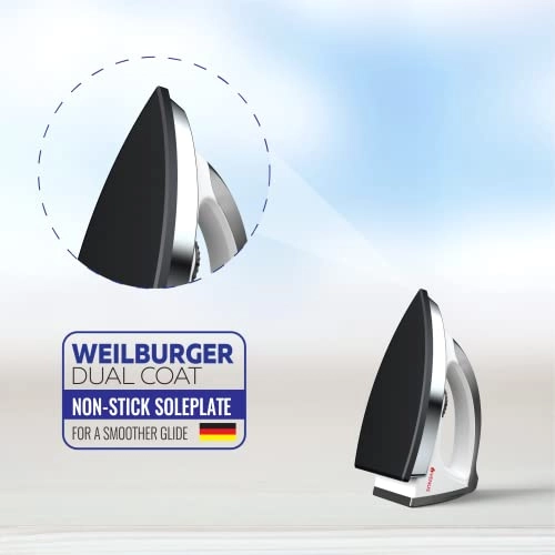 Orega VH101 - 1000W Dry Non-stick soleplate