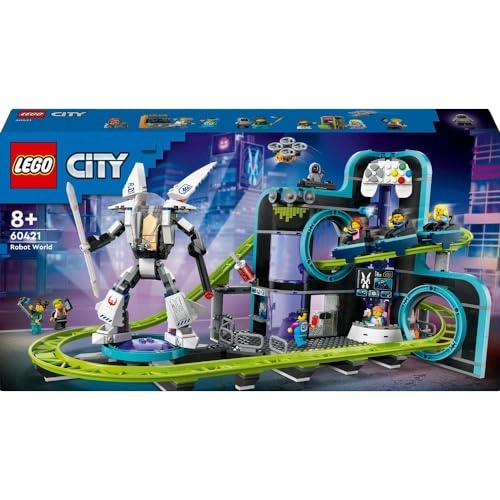City Robot World Roller-Coaster Park (60421) - 8 Minifigures