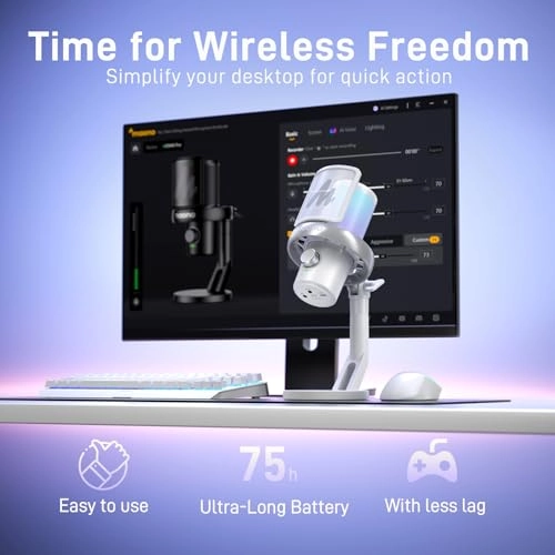 DM40 Pro USB+Wireless Microphone