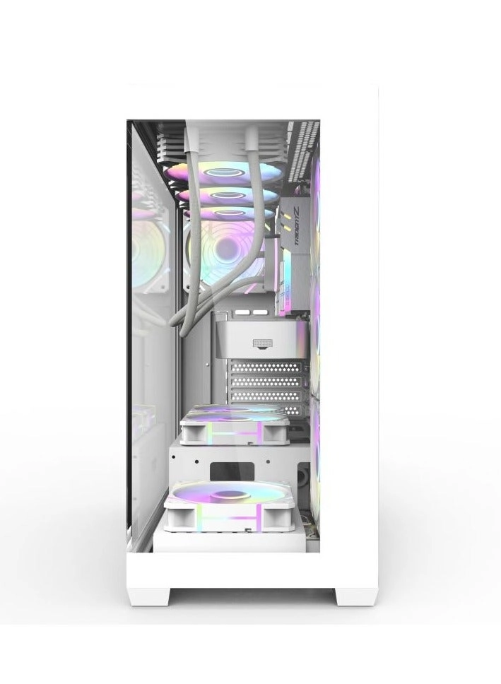DS900G - curved tempered glass Mid Tower