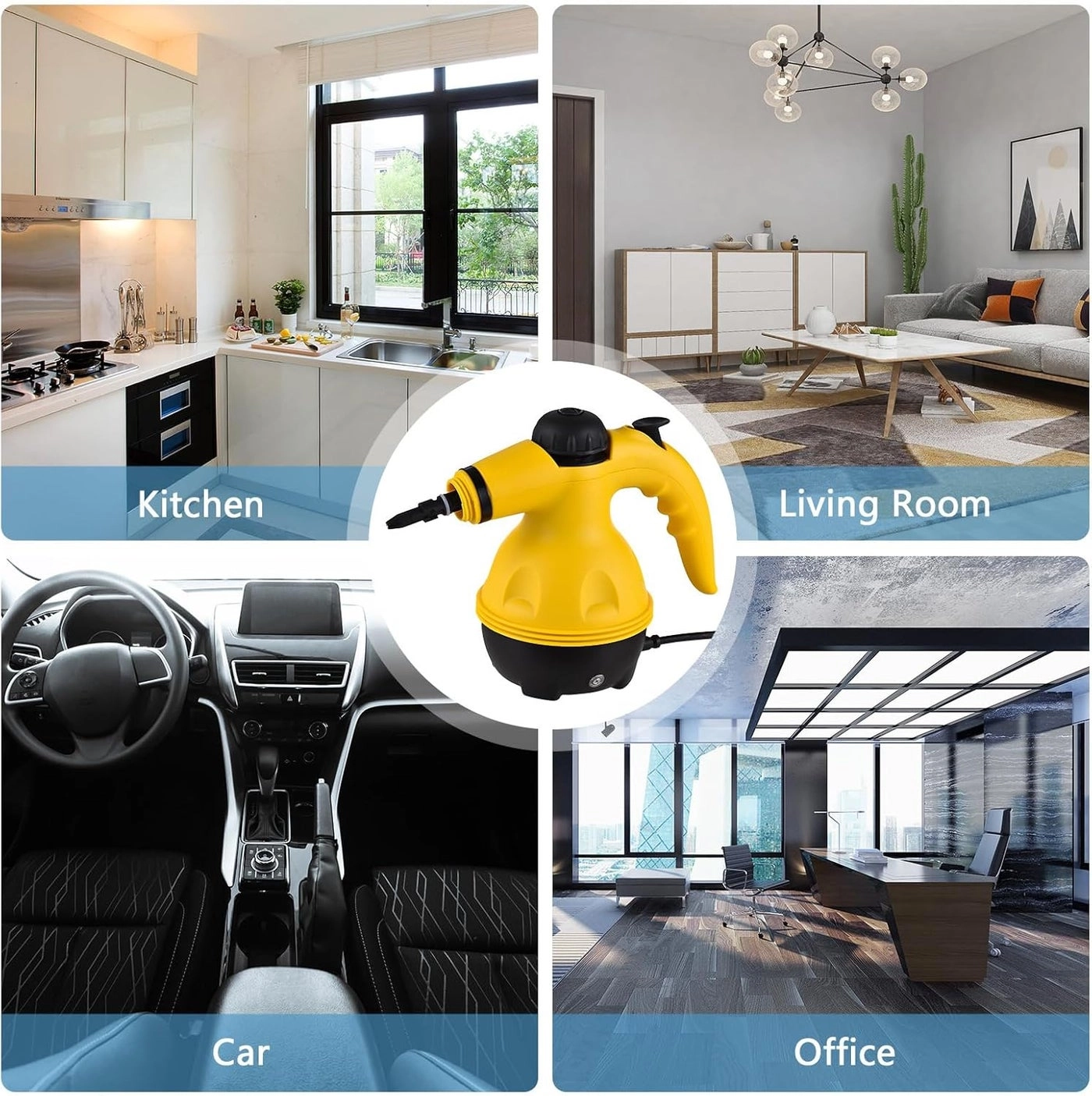 High Temperature Steam Cleaner - 1000W Handheld