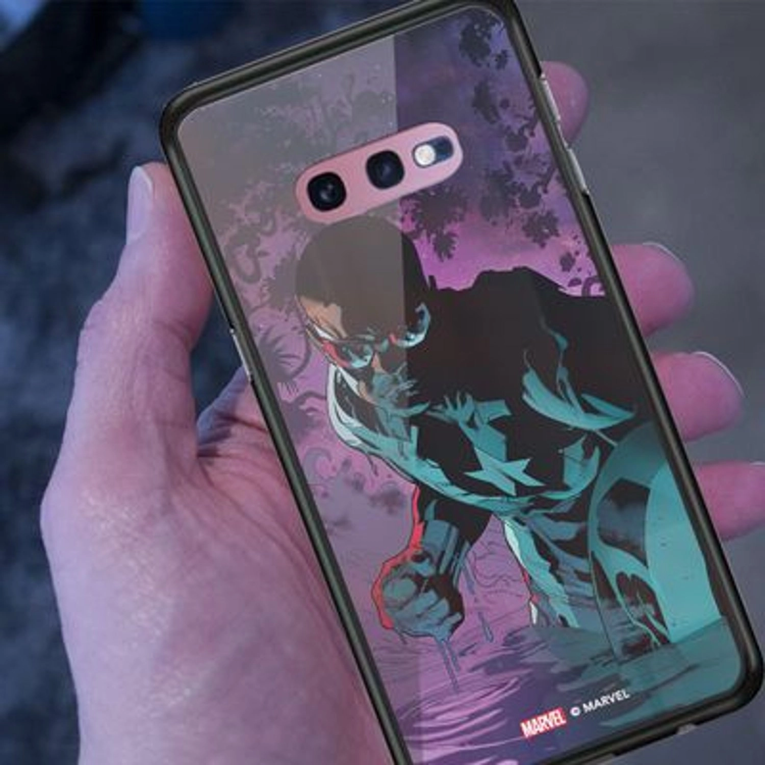 Captain'S Shield Cover Back Case for Galaxy S10e