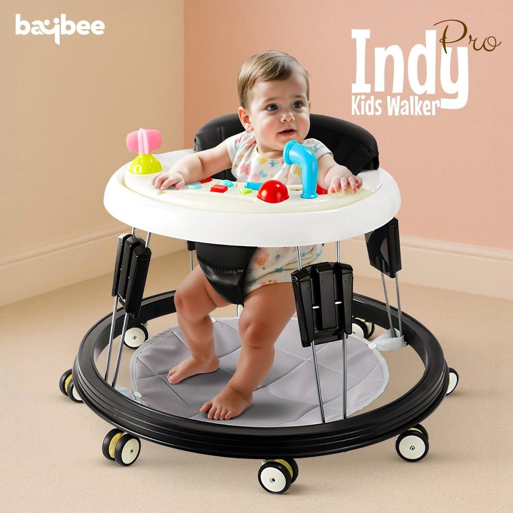 Foldable Baby Walker - 3-step height adjustable 15 kg