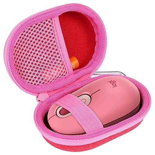 Hard Case Replacement for Logitech POP Wireless Mouse - Heartbreaker Rose Case