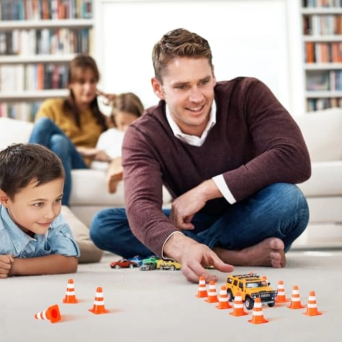 Mini Traffic Cones - 4 - 6 years 40 pieces