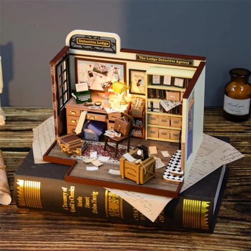 Miniature Wooden Dollhouse