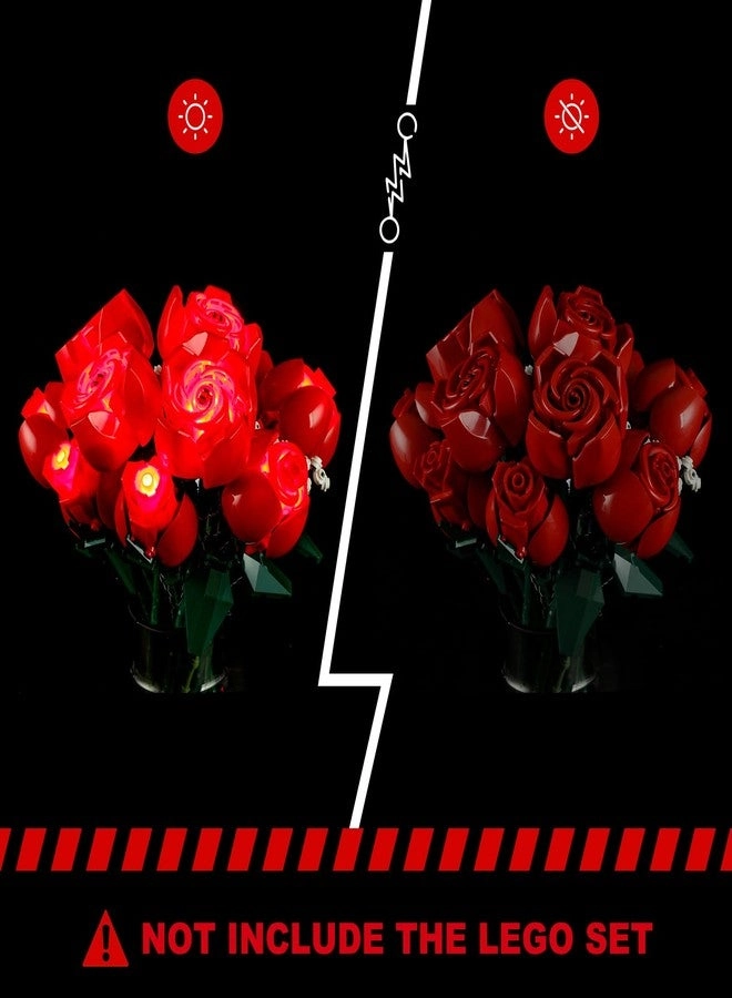 LED Lighting Kit for Lego Icons The Bouquet of Roses - Compatible with Lego 10328