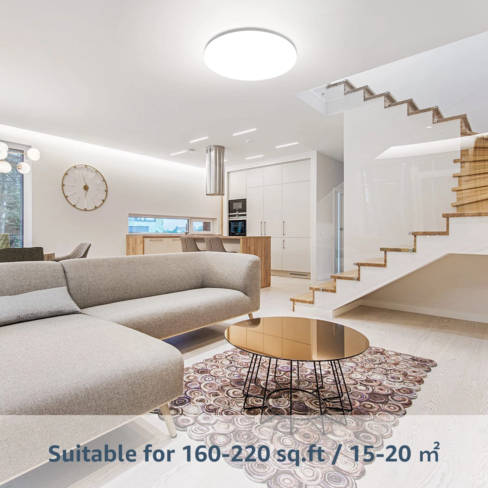 LE 24W Flush LED Ceiling Light - 5000K