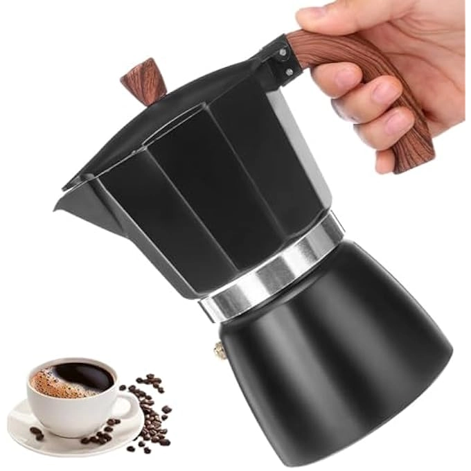 Konesky Stovetop - 6 Cup Aluminium