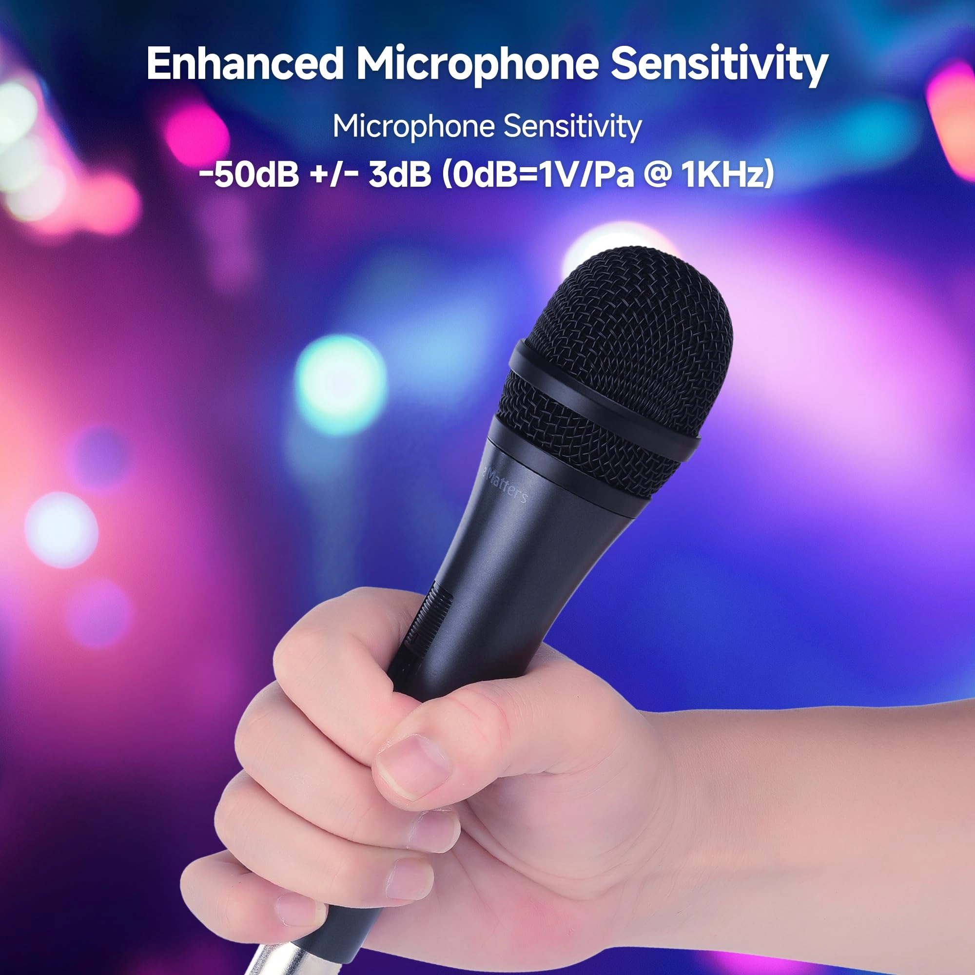 500301x2 Wired Microphone 2-Pack