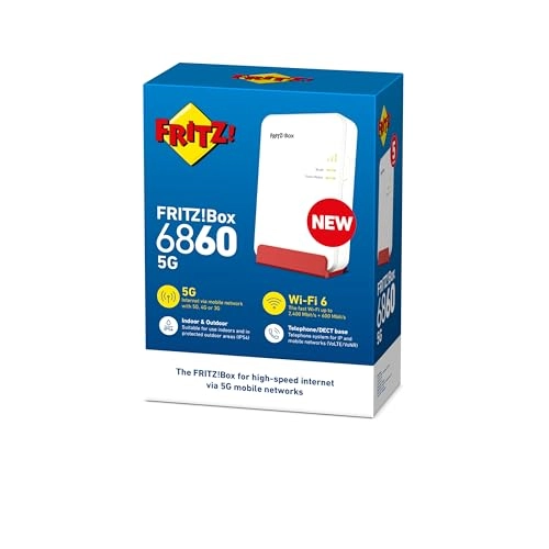 6860 5G - 3000 Mbps Wi-Fi 6