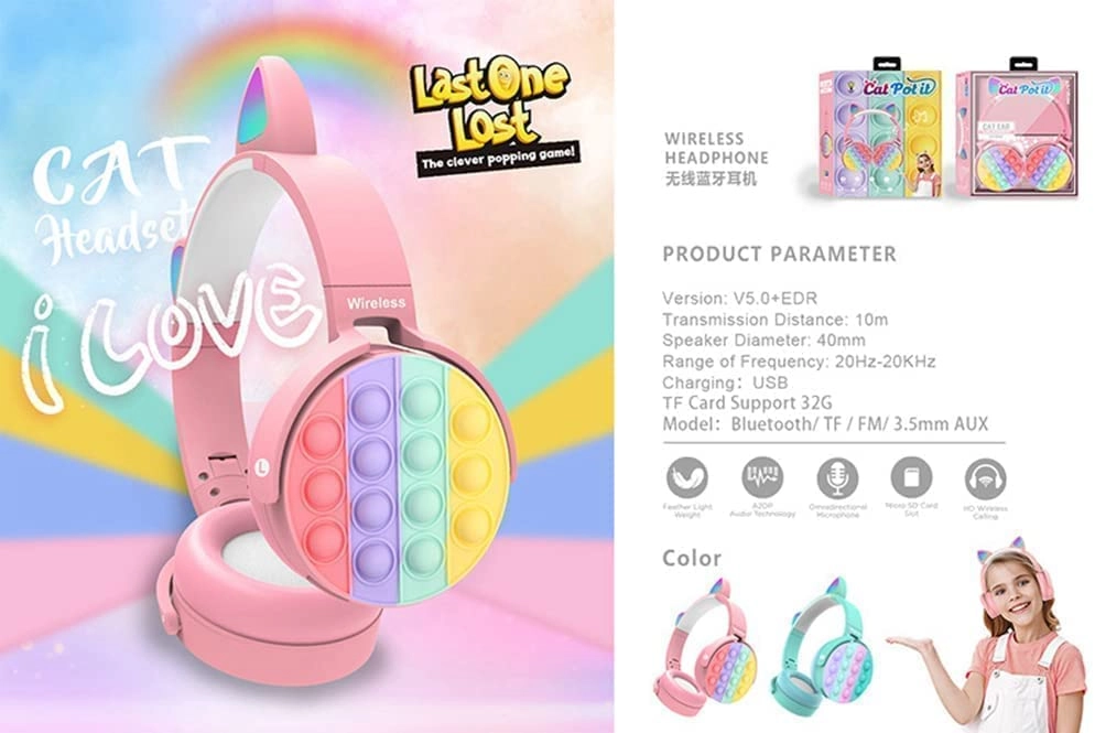 PD-4668 Wireless Headphone