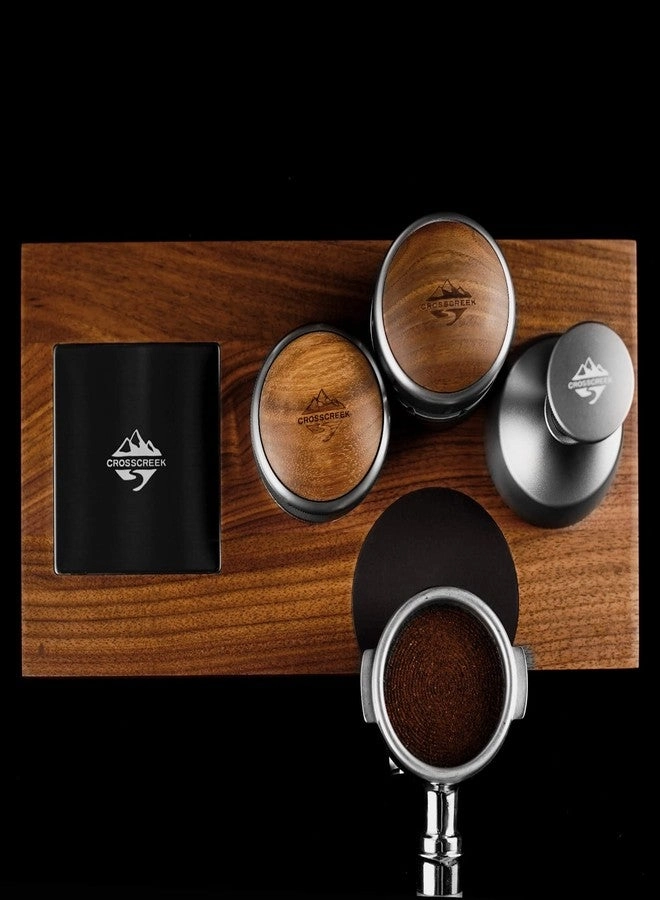 Espresso Tamping Station - Walnut 51/54/58mm Portafilter